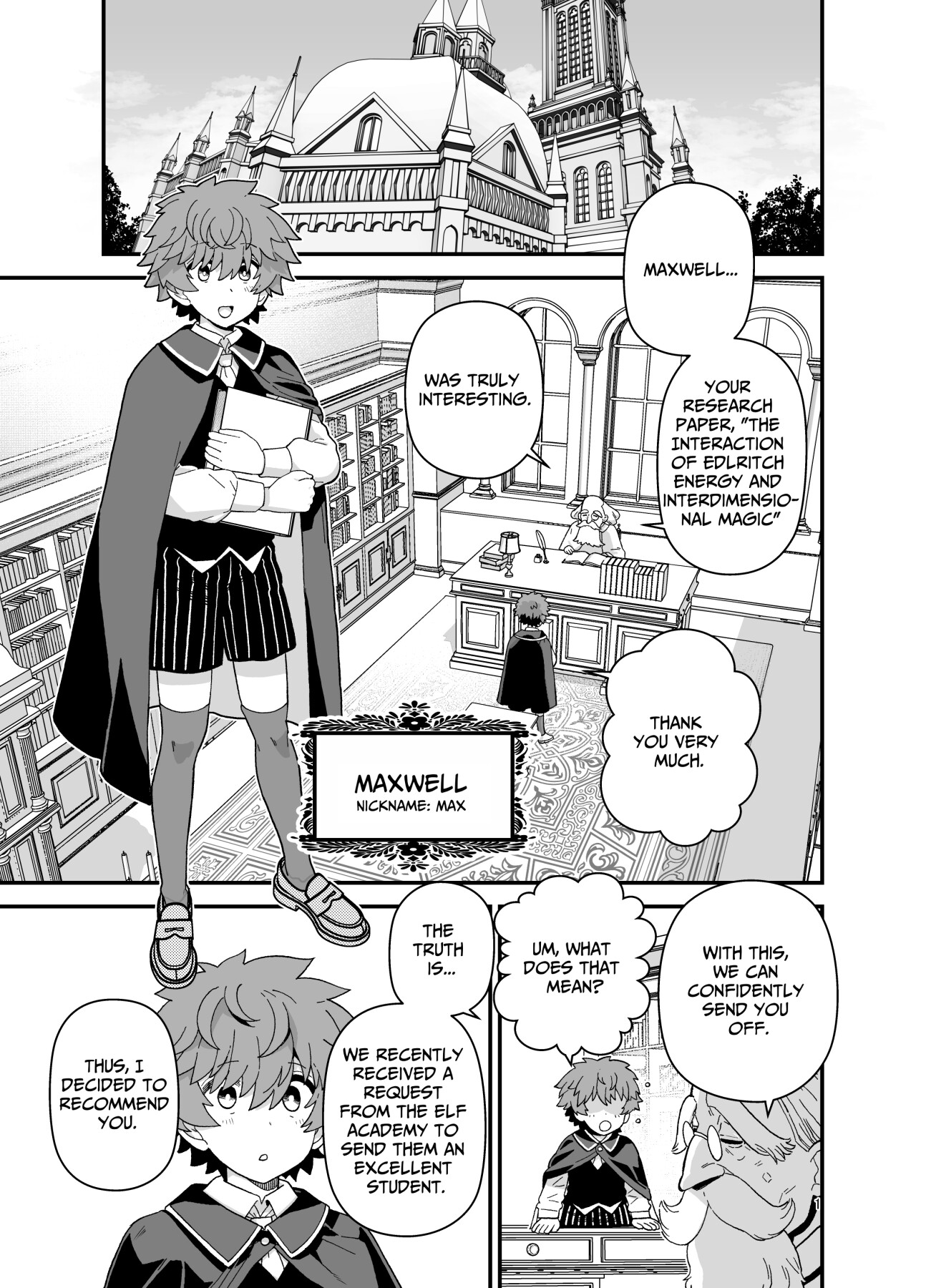 Hentai Manga Comic-Honor student of Elf Academy-Read-2